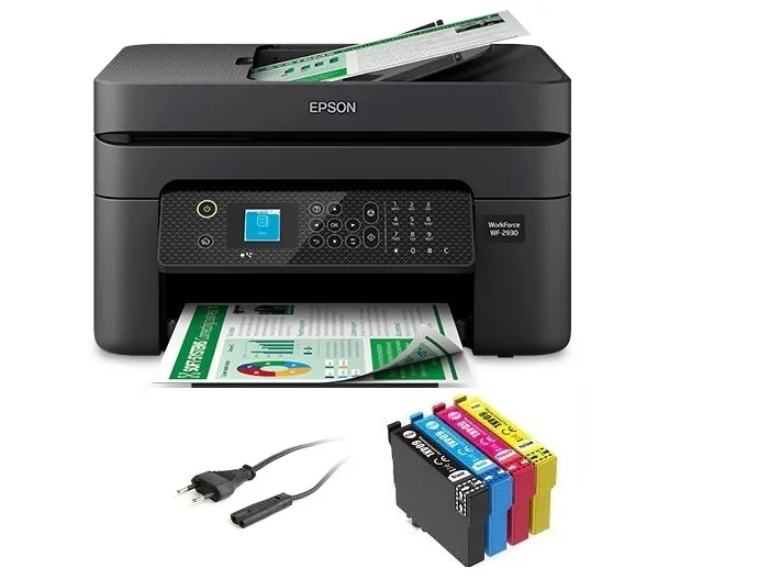 DRUKARKA WIELOFUNKCYJNA EPSON WF-2930 4w1 WiFi ADF DUPLEX SKAN FAKS PL