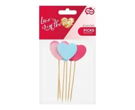 pikery-toppery-love-is-in-the-air-serduszka-3d-opakowanie-6-sztuk