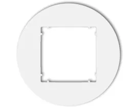 25mrto-1-ramka-uniwersalna-pojedyncza-okragla-z-tworzywa-mini-bialy-mat