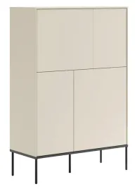komoda-czterodrzwiowa-bellezo-wysoka-95-cm-kremowy