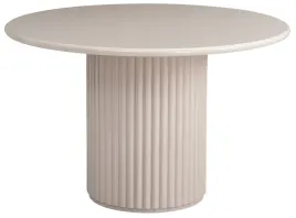 stol-okragly-do-jadalni-prinise-120-cm-taupe-wysoki-polysk