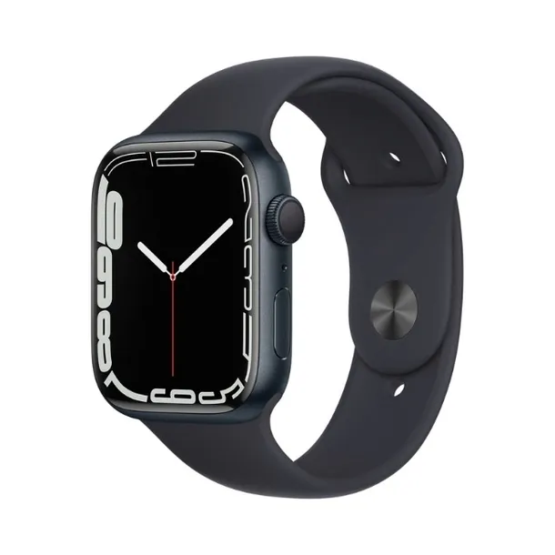 Smartwatch APPLE WATCH SERIES 7 GPS 45 mm Midnight Czarny