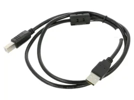 kabel-usb-2-0-usb-a-wtykusb-b-wtyk-zlocony-1m-czarny-cu-x1szt