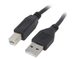 kabel-usb-2-0-usb-a-wtykusb-b-wtyk-zlocony-3m-czarny-x1szt
