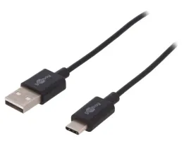 kabel-usb-2-0-usb-a-wtykusb-c-wtyk-1m-czarny-cu-pvc-480mbps-x1szt