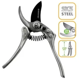 sekator-ogrodowy-230-mm-w-pelni-metalowy-z-2-sprezynam-silver-cut-gruntek