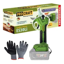 procraft-es30li-sekator-akumulatorowy-20v-30mm-bezszczotkowy-gratis