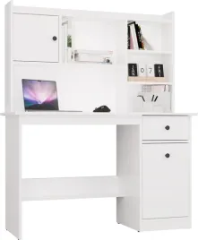 biurko-chester-z-nadstawka-bialy-1-szuflada-szafka-regal-do-pokoju