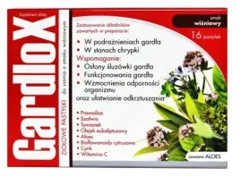 gardlox-16-pastylek-do-ssania-o-smaku-pomaranczowym