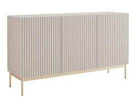 komoda-trzydrzwiowa-linearis-138-cm-kaszmir-na-zlotych-nozkach-led