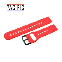 pasek-silikonowy-pacific-18-mm-u01-czerwony-czarna-sprzaczka