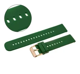pasek-silikonowy-pacific-18-mm-u27-ciemnozielony-miedziana-sprzaczka