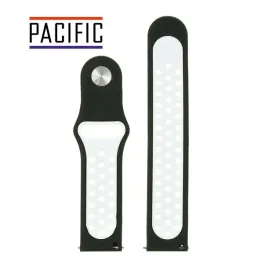 pasek-silikonowy-pacific-20-mm-u11-czarno-bialy