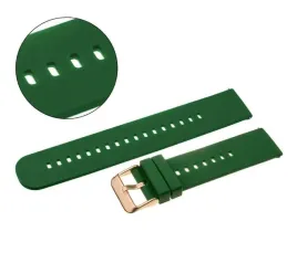 pasek-silikonowy-pacific-22-mm-u27-ciemnozielony-miedziana-sprzaczka