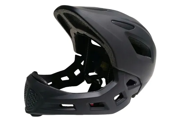 Kask Rowerowy MTB Regulowany Dziecięcy na Rower Szosowy z Daszkiem 52-56 cm