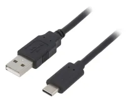 kabel-usb-2-0-usb-a-wtykusb-c-wtyk-zlocony-1m-czarny-pvc-x1szt