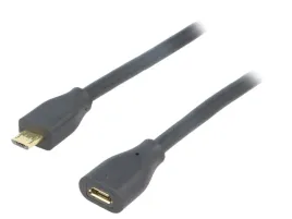 kabel-usb-2-0-usb-b-micro-gniazdousb-b-micro-wtyk-05m-x1szt