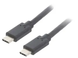 kabel-usb-3-1-usb-c-wtykz-obu-stron-14m-czarny-x1szt