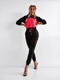 dres-doris-czarny-fuksja-2-stan-nowy