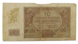 stary-banknot-kolekcjonerski-polska-10-zl-1940