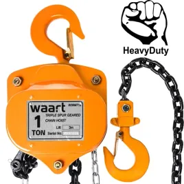 waart-wciagarka-lancuchowa-1t-3m-reczna-wyciagarka-warsztat-budowa