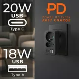 maclean-gniazdko-pradowe-x2-4xusb-mce249-f-b