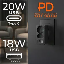 maclean-gniazdko-pradowe-x2-4xusb-mce249-f-b