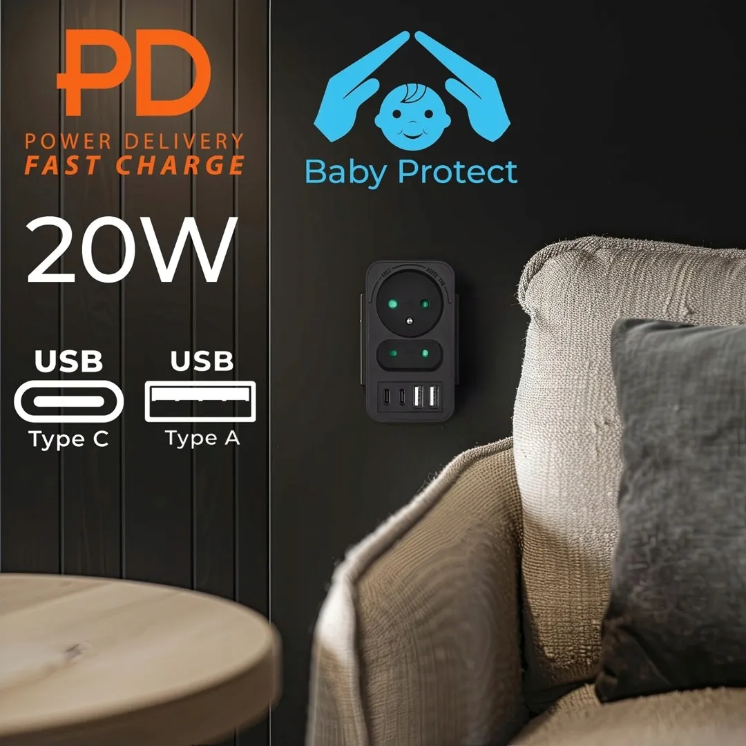 maclean-gniazdko-pradowe-x2-4xusb-mce249-f-b