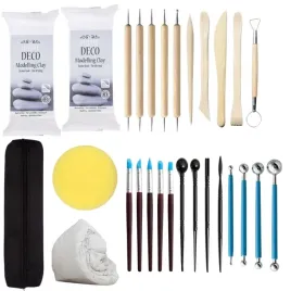 zestaw-narzedzi-do-modelowania-rzezbienia-w-glinie-narzedzia-gliny-1kg
