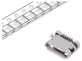 zlacze-usb-b-micro-gniazdo-na-pcb-smttht-pin-5-pozioma-x1szt