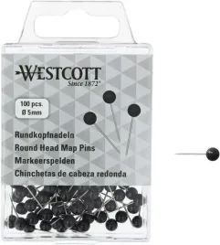 westcott-igly-okragle-100-sztuk-srednica-5-mm-dlugosc-16-mm-czarne