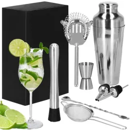 zestaw-barmanski-8-elementow-do-drinkow-shaker-francuski-srebrny