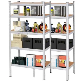 regaly-metalowe-2-szt-z-5-polkami-180x90x30cm-875kg-do-garazu-piwnicy