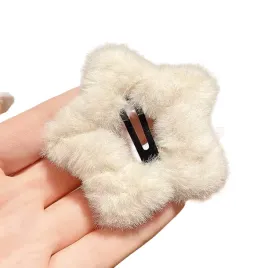 spinki-do-wlosow-super-wzory-i-kolory-biala-pluszowa-gwiazda-x2szt