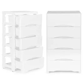 regal-z-5-wysuwanymi-szufladami-nogi-z-kolkami-bialy