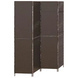 przeslona-pokoju-brazowy-195-x-180-cm-polirattan