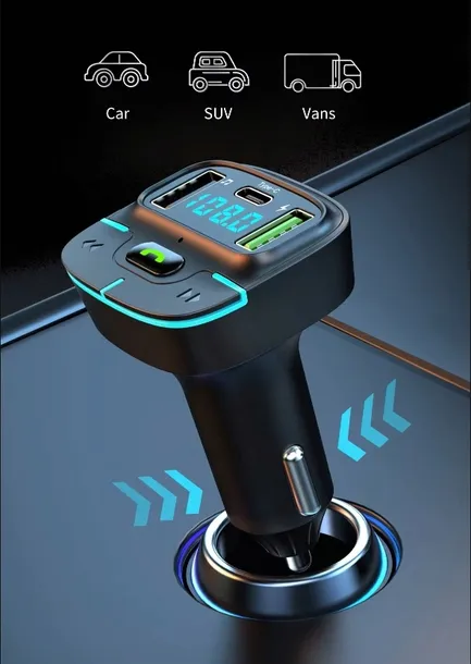 transmiter-samochodowy-bluetooth-5-3-2xusb-usb-c-pd-12-24v-flac-gz03-bas-funkcje-ladowarka-usb-pamiec-ostatnio-odtwarzanego-utworu-zestaw-glosnomowiacy