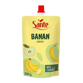 sante-naturalny-mus-owocowy-banan-jablko-100percent-bez-dodatku-cukru-200g