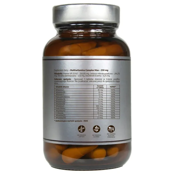 multiwitamina-complex-max-250-mg-100percent-rws-120-tabletek-liczba-sztuk-120-szt