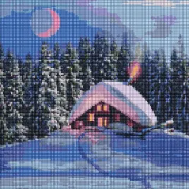 diamentowa-mozaika-zasniezona-chata-40x40cm