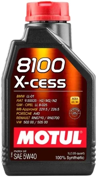 OLEJ MOTUL 5W40 8100 X-CESS 1L 5W-40