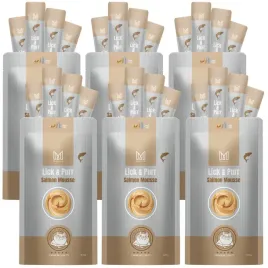 6x-przysmak-dla-kota-lick-and-purr-kaczka-losos-mersjo-360g-6x60g