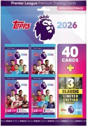 karty-pilkarskie-topps-premier-league-2026-mega-multipack