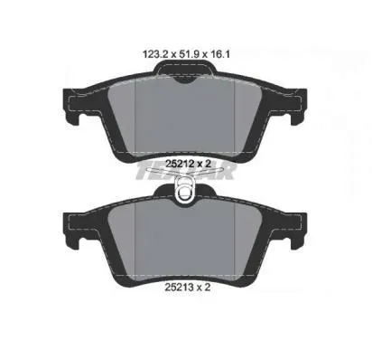 textar-klocki-hamulcowe-tyl-2521201-stan-nowy