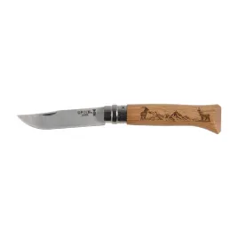 noz-skladany-opinel-8-inox-dab-seria-animal-kozica