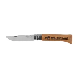 noz-skladany-opinel-8-inox-dab-seria-animal-jelen