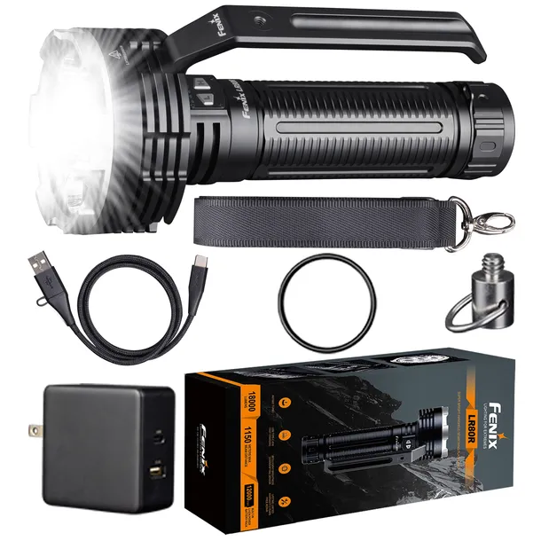 latarka-led-fenix-lr80r-stan-nowy-uszkodzony-nie