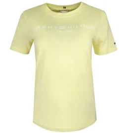 tommy-hilfiger-t-shirt-damski-zolty-s