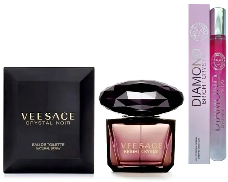 Perfumy damskie VERSACE CRYSTAL NOIR - VEESAGE 100ml + 35ml