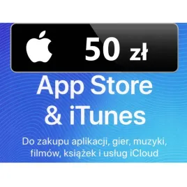 apple-50-zl-karta-podarunkowa-app-store-itunes-doladowanie-appstore